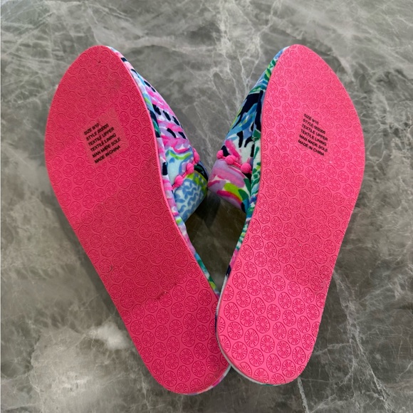 Lilly Pulitzer Multicolor Patterned Slippers - Picture 4 of 4